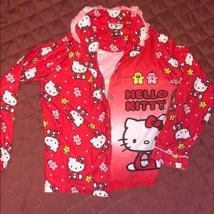 Used pajamas top by hello kitty size L/10/12